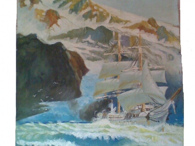 Peinture intitulée "h.JPG" par Farid Bendjamah, Œuvre d'art originale