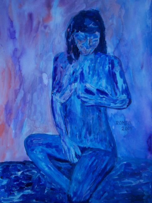 Pintura intitulada "Desenhos_001.jpg" por Romeo Zanchett, Obras de arte originais