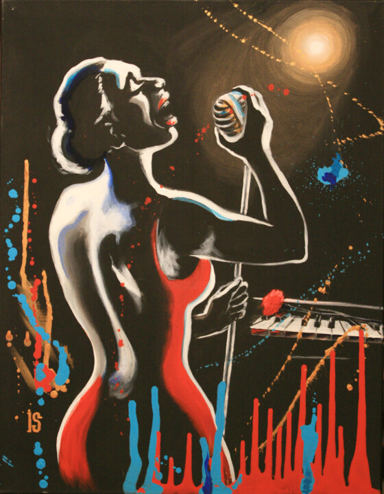 Voice 绘画, 35.4x27.6 in