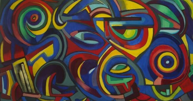 Painting titled "force et douceur" by Frédérique Manley, Original Artwork
