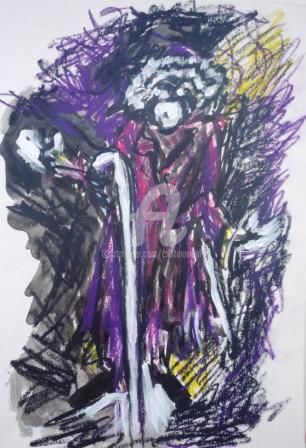绘画 标题为“Jazz II” 由Cristina Vidal, 原创艺术品