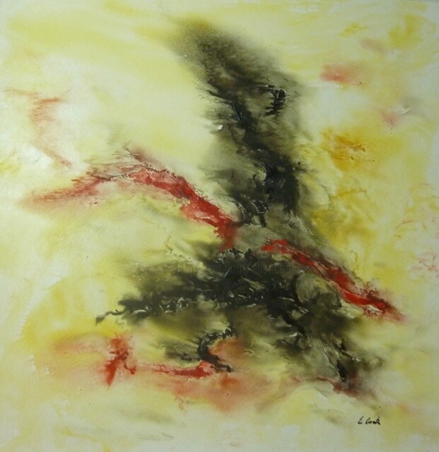 Peinture intitulée "Elan de vie" par Elisa Cook Benbassat Bassat, Œuvre d'art originale, Huile
