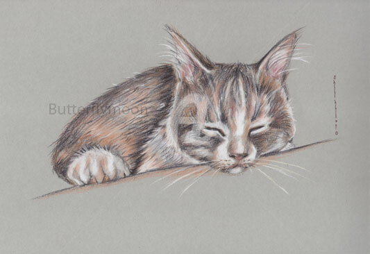 Drawing titled "chat6" by Butterflymoon, Original Artwork