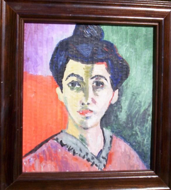 Peinture intitulée "Hommage à Matisse" par Alan Embrée Osler, Œuvre d'art originale