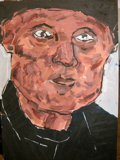 Painting titled "The look" by Unknown Artist, Original Artwork