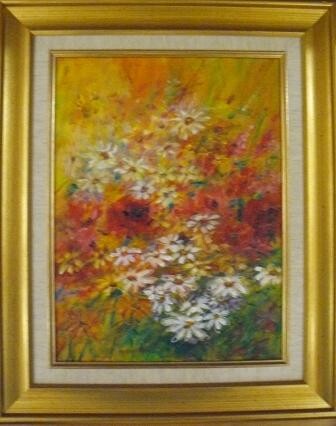 Painting titled "Feux d'été" by Unknown Artist, Original Artwork