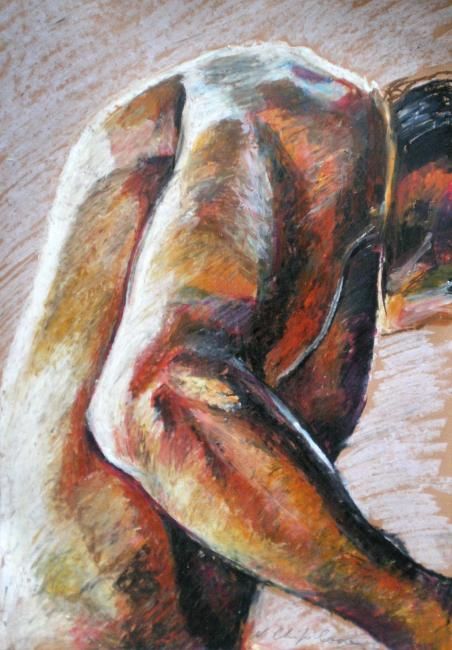 Painting titled "Jason" by Nathalia Chipilova, Original Artwork, Oil