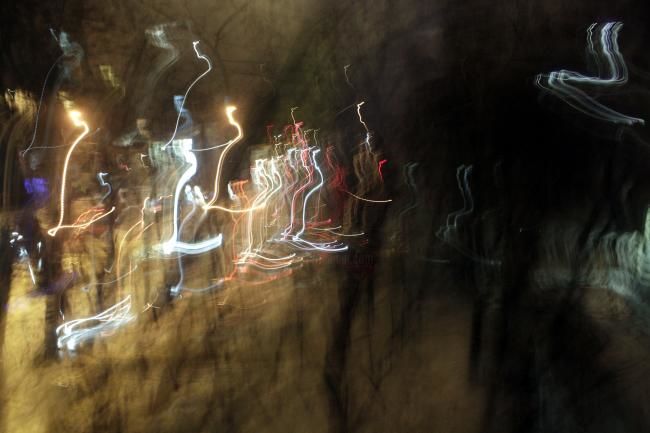 Fotografie getiteld "Огни Города 085" door Diana Kmit, Origineel Kunstwerk