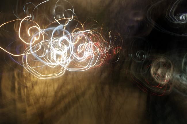 Fotografie getiteld "Огни Города 086" door Diana Kmit, Origineel Kunstwerk