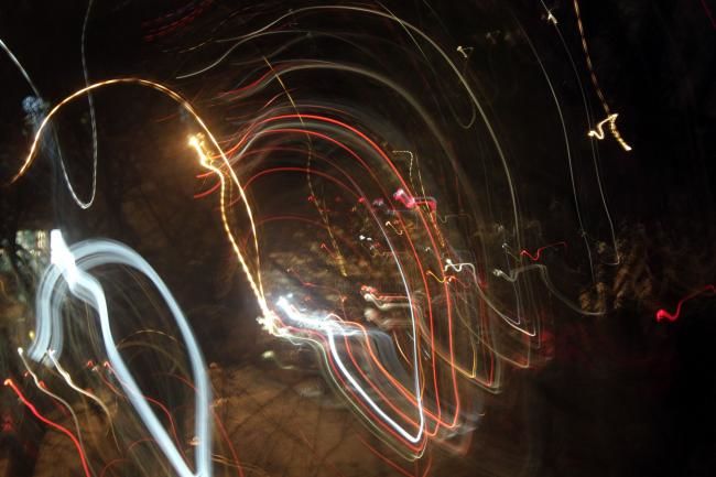 Fotografie getiteld "Огни Города 088" door Diana Kmit, Origineel Kunstwerk