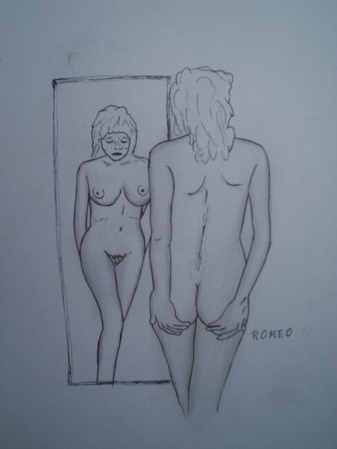 Desenho intitulada "Novos_desenhos_007.…" por Romeo Zanchett, Obras de arte originais