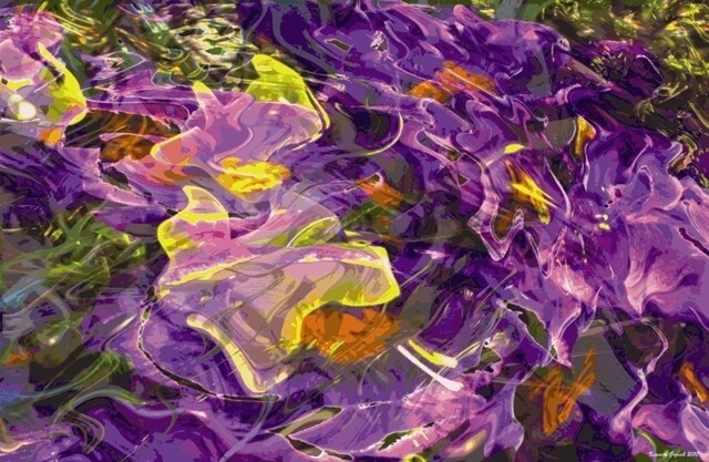 Digital Arts titled "Rhythms of Spring #2" by Ken Grzesik, Original Artwork, Digital Painting
