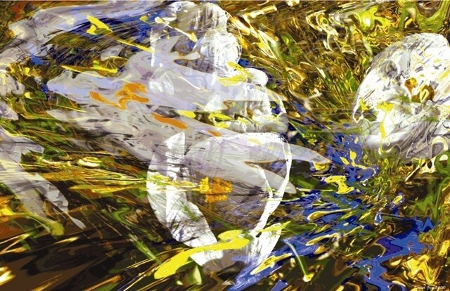 Digital Arts titled "Rhythms of Spring #4" by Ken Grzesik, Original Artwork, Digital Painting