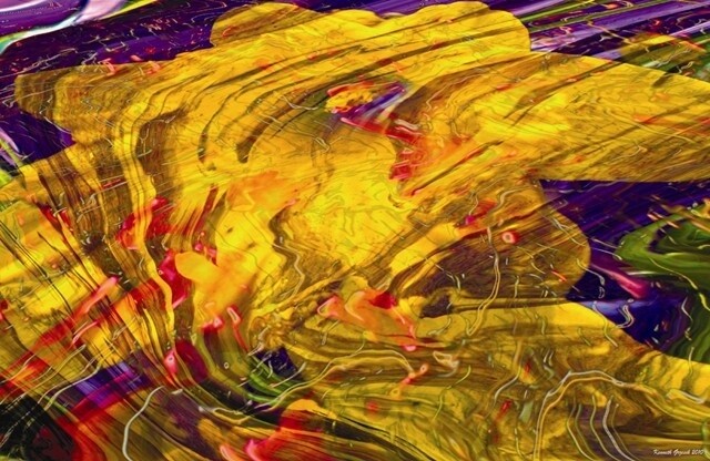 Digital Arts titled "Rhythms of Spring #…" by Ken Grzesik, Original Artwork, Digital Painting