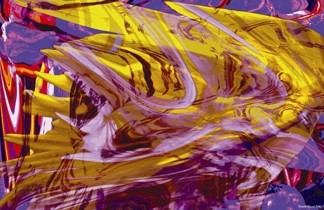 Digital Arts titled "Rhythms of Spring #…" by Ken Grzesik, Original Artwork, Digital Painting