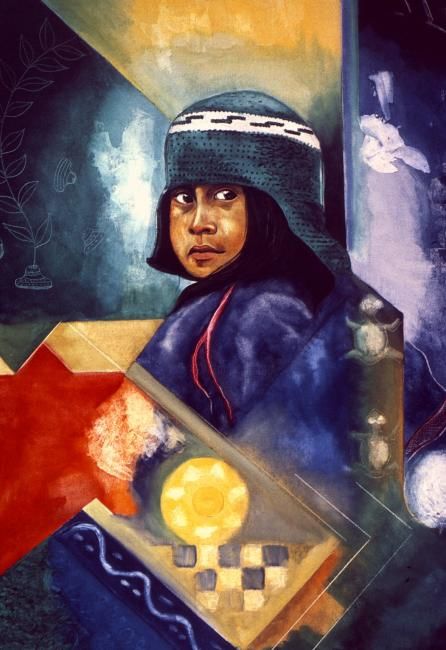 Painting titled "Sin_taatulo-3.jpg" by Armando Garcia, Original Artwork, Oil