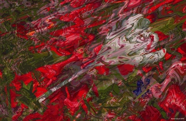 Digital Arts titled "Rhythms of Spring #…" by Ken Grzesik, Original Artwork, Digital Painting