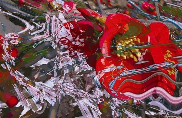 Digital Arts titled "Rhythms of Spring #…" by Ken Grzesik, Original Artwork, Digital Painting