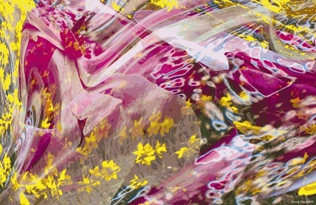 Digital Arts titled "Rhythms of Spring #…" by Ken Grzesik, Original Artwork, Digital Painting