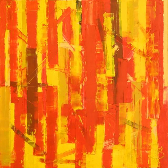 Pittura intitolato "ice - I thought it…" da F, Opera d'arte originale