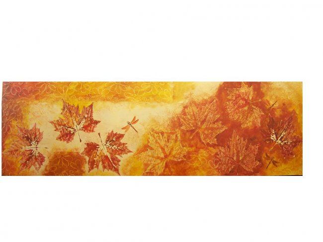 Painting titled "otoño" by Cecilia Ceballos, Original Artwork