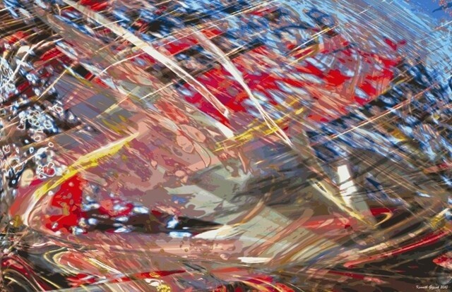 Digital Arts titled "Rhythms of Spring #…" by Ken Grzesik, Original Artwork, Digital Painting