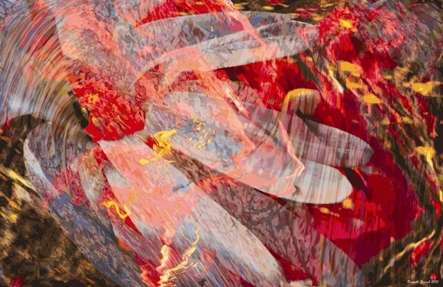 Digital Arts titled "Rhythms of Spring #…" by Ken Grzesik, Original Artwork, Digital Painting