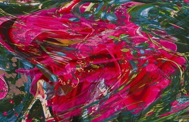 Digital Arts titled "Rhythms of Spring #…" by Ken Grzesik, Original Artwork, Digital Painting