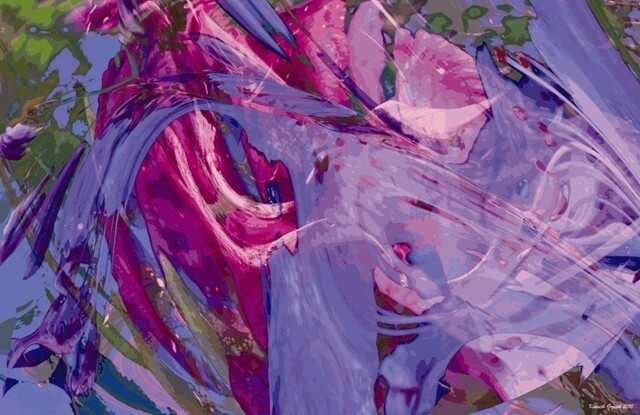 Digital Arts titled "Rhythms of Spring #…" by Ken Grzesik, Original Artwork, Digital Painting