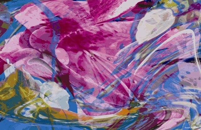 Digital Arts titled "Rhythms of Spring #…" by Ken Grzesik, Original Artwork, Digital Painting