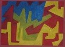 Painting titled "RUEDA ROMPECABEZAS" by Jacobo Kuperman, Original Artwork
