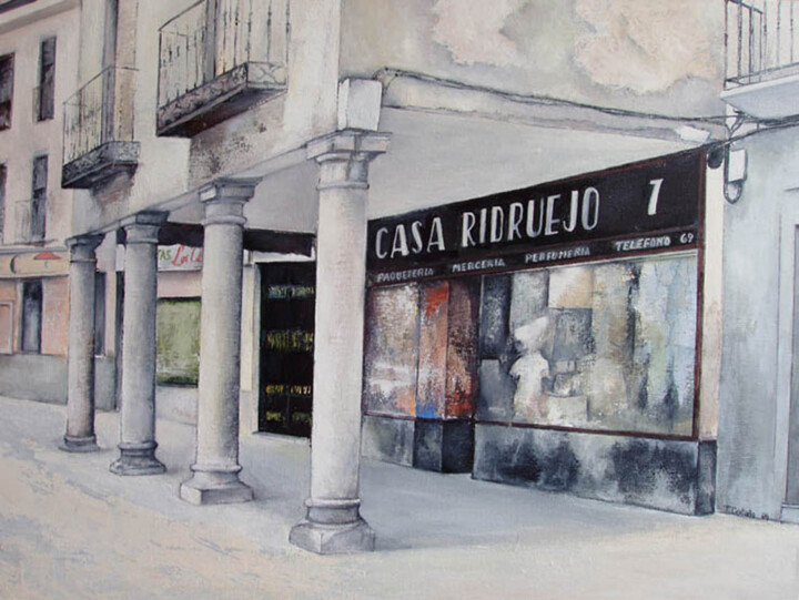 Casa Ridruejo - Arevalo 绘画, 18.1x24 in