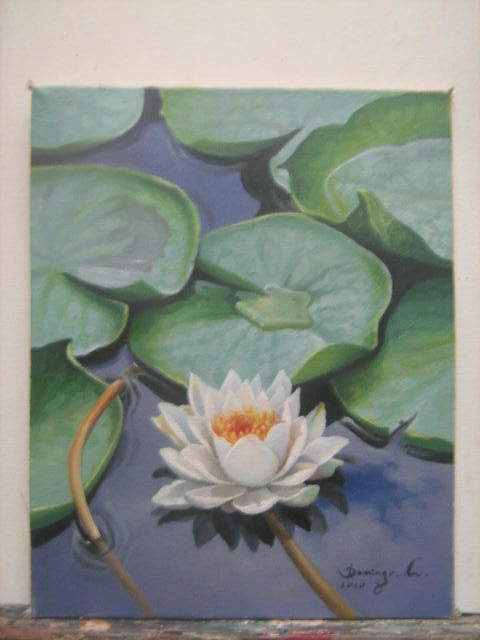 Painting titled "totto" by Domcas, Original Artwork