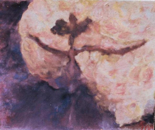 Картина под названием "Night Goddess Danci…" - Ondrich, Подлинное произведение искусства