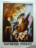 Ζωγραφική με τίτλο "ART EXPO Raymond PO…" από Raymond Poulet, Αυθεντικά έργα τέχνης