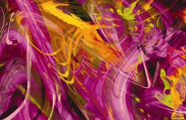 Digital Arts titled "Rhythms of Spring #…" by Ken Grzesik, Original Artwork, Digital Painting