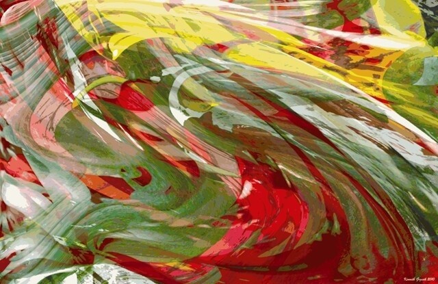 Digital Arts titled "Rhythms of Spring #…" by Ken Grzesik, Original Artwork, Digital Painting