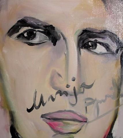 Painting titled "Marija Djuric" by Maria Djuric, Original Artwork