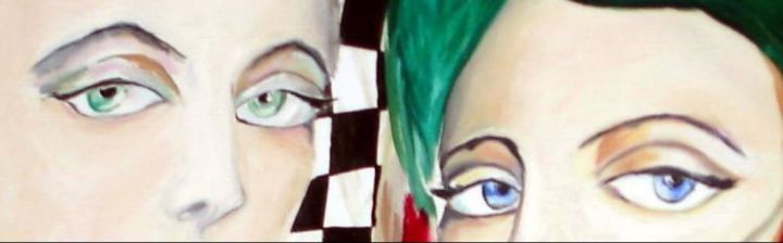 Painting titled "Marija Djuric" by Maria Djuric, Original Artwork