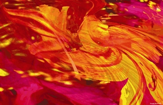 Digital Arts titled "Rhythms of Spring #…" by Ken Grzesik, Original Artwork, Digital Painting