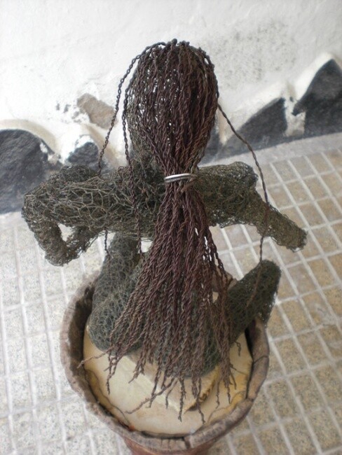 Sculptuur getiteld "Madre" door Bousquet Federico, Origineel Kunstwerk, Metalen