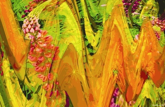 Digital Arts titled "Rhythms of Spring #…" by Ken Grzesik, Original Artwork, Digital Painting