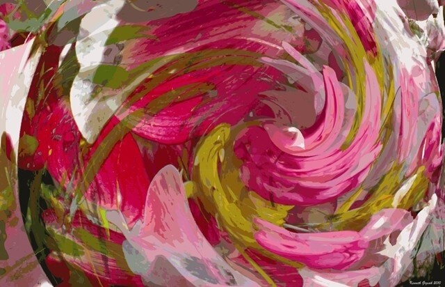 Digital Arts titled "Rhythms of Spring #…" by Ken Grzesik, Original Artwork, Digital Painting