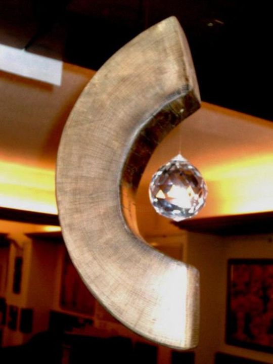 Sculpture titled "Univerzum" by Sandor Homolai, Original Artwork