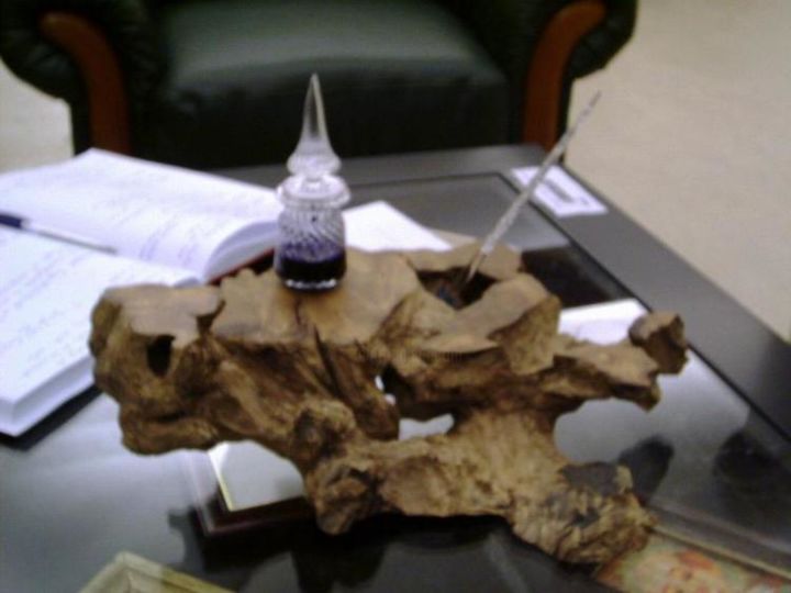 Sculpture titled "Tintatarto" by Sandor Homolai, Original Artwork