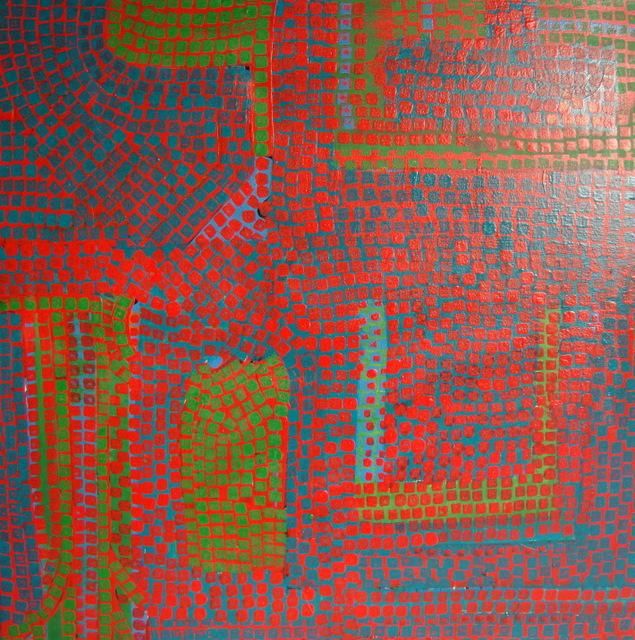 Painting titled "Omnibus no.2" by Vera, Original Artwork, Oil