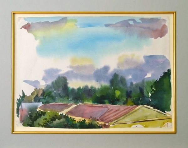Painting titled "kronshtadt, russia" by Alexey Kriventsov, Original Artwork