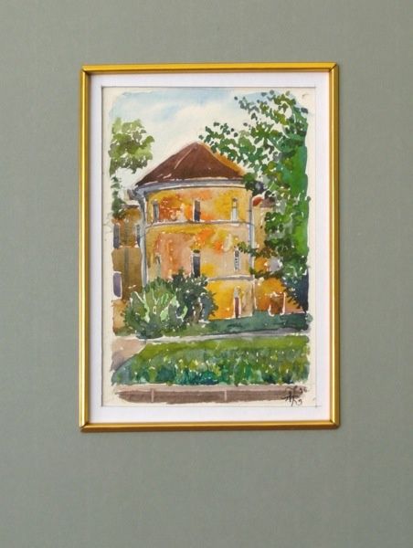 Painting titled "kronshtadt, russia" by Alexey Kriventsov, Original Artwork