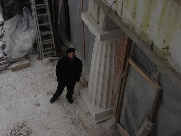 Sculpture titled "column" by Alexey Kriventsov, Original Artwork