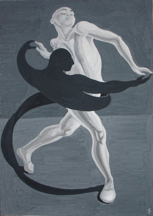 绘画,  33.9x23.6 in 